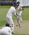 A delivery from Aman passes the inside edge.jpg